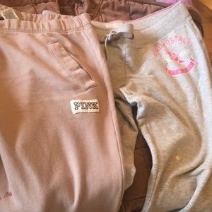 Aeropostale & Pink Sweatpants Set